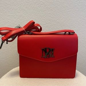 Badgley Mischka Red Crossbody NWT
